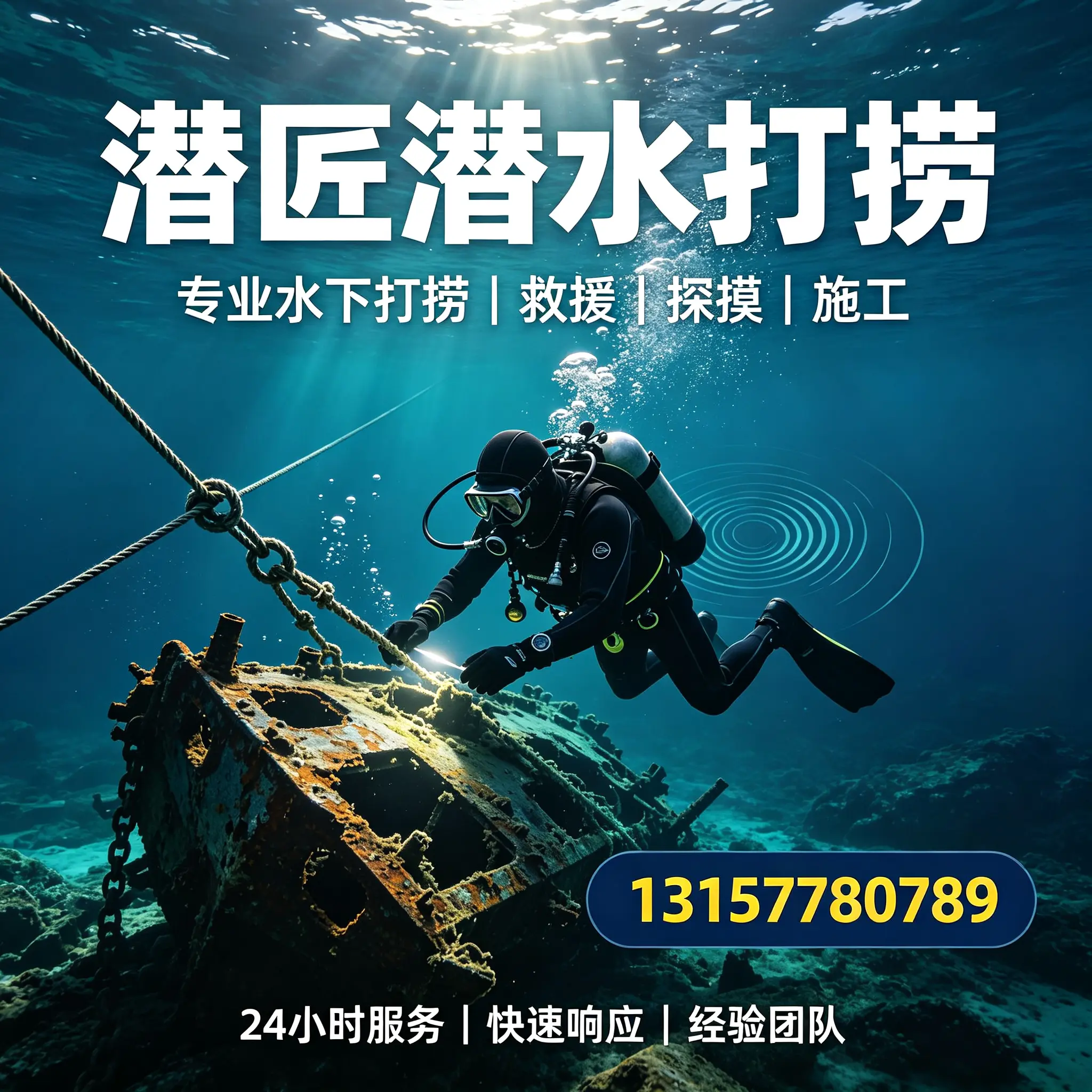 大通水下打捞作业服务产品
